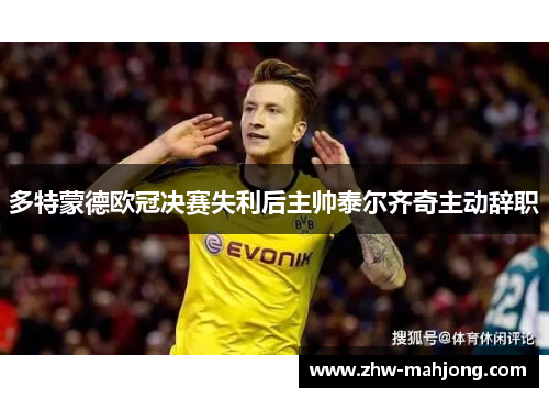 多特蒙德欧冠决赛失利后主帅泰尔齐奇主动辞职